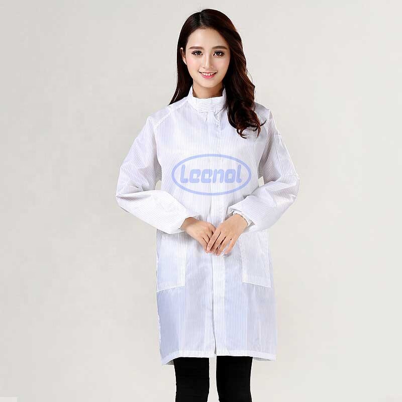 ESD Smock Supplier - OEM Full Size Antistatic Dust Proof Gown
