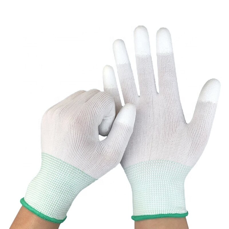 ESD Gloves Manufacturer - OEM Nylon Top Fit PU Coating Gloves