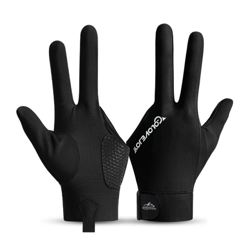 Snooker Gloves Manufacturer - OEM Ultra Silky Three Finger Cue