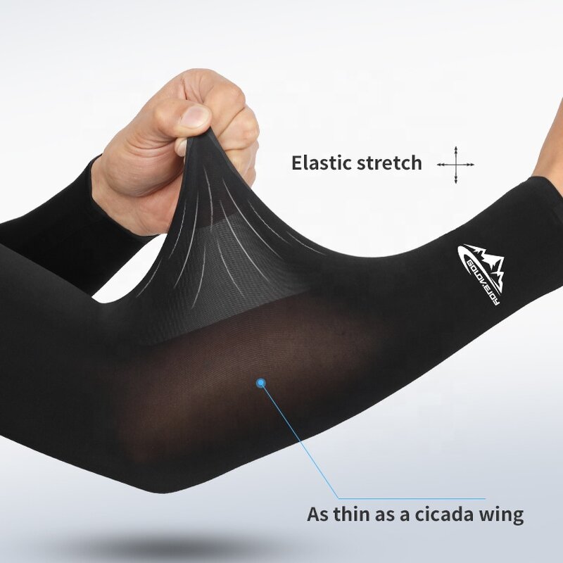Arm Sleeves Factory - OEM Ice Silk Breathable Compression Cover