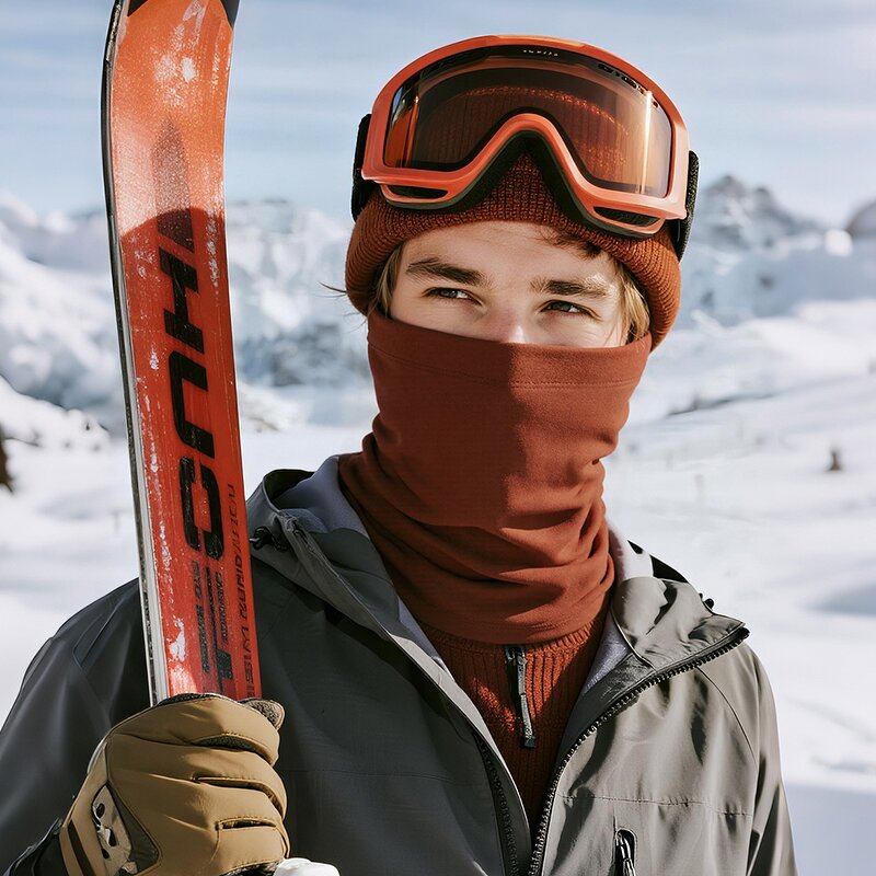 Neck Gaiter Supplier - OEM Custom Logo Winter Fleece Face Mask