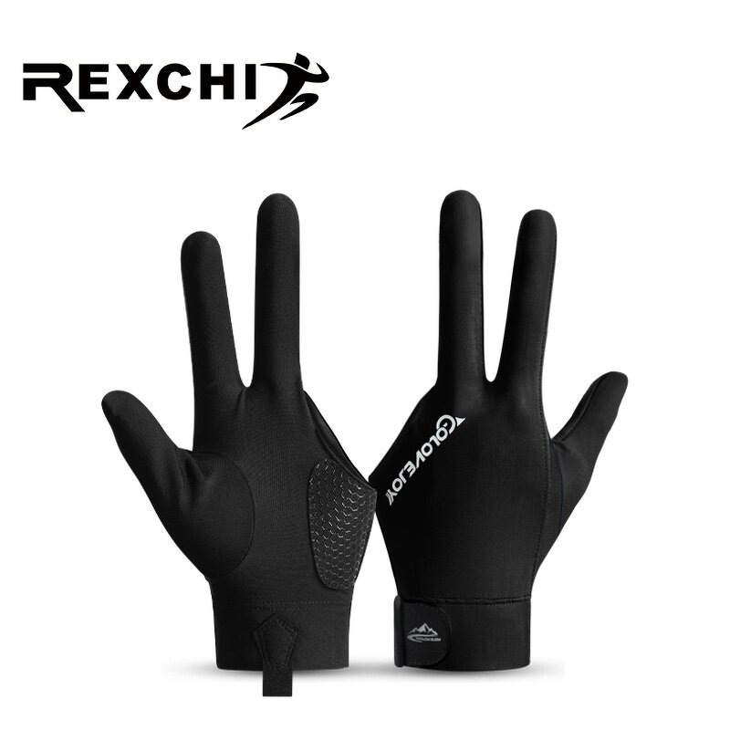 Billiard Gloves Factory - OEM Customized Logo 3 Finger Cue Gloves