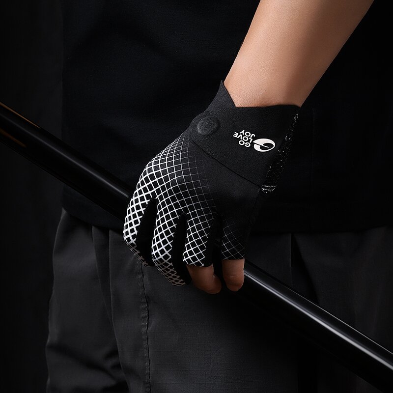 Cue Gloves Manufacturer - OEM Men Magnetic Fingerless Billiard