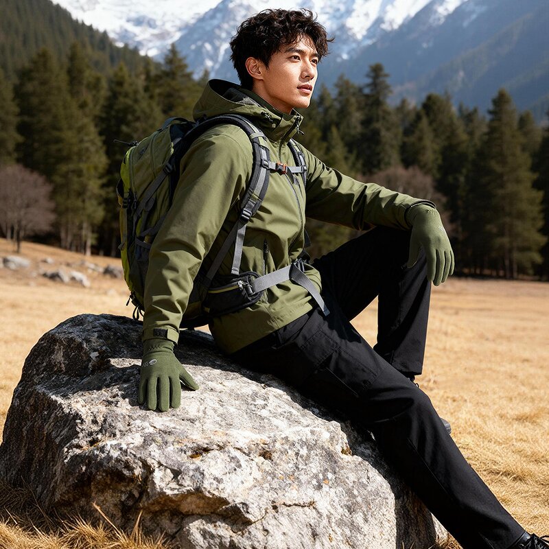 Winter Gloves Factory - OEM Hiking Cold-Resistant Thickened Gloves