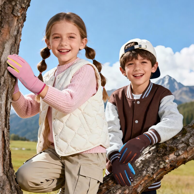Windproof Gloves Factory - OEM Child Windproof Ski Gloves Warm