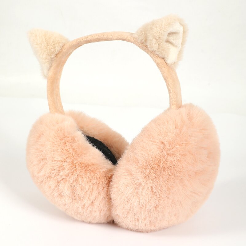Earmuffs Factory - OEM Luxury Girl's Rabbit Fur Ear Muffle