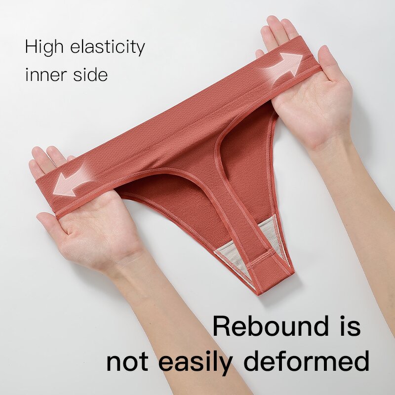 Briefs Supplier - OEM Ladies Sexy Seamless Ice Silk Panties