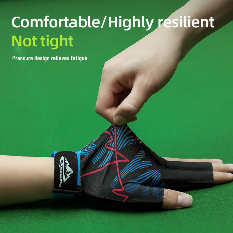 Pool Gloves Supplier - OEM Custom Breathable Billiards Table Gloves