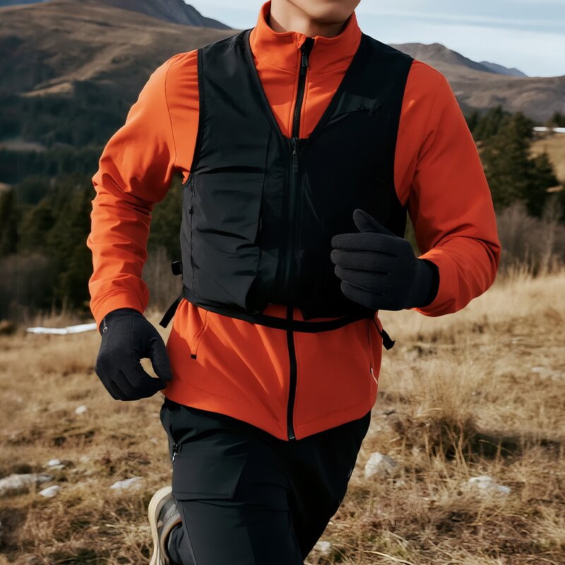 Racing Gloves Supplier - OEM Black Winter Warm Motorcycle Gloves