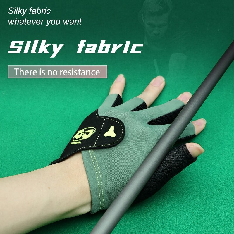 Cue Gloves Supplier - OEM Custom 3 Finger Breathable Snooker