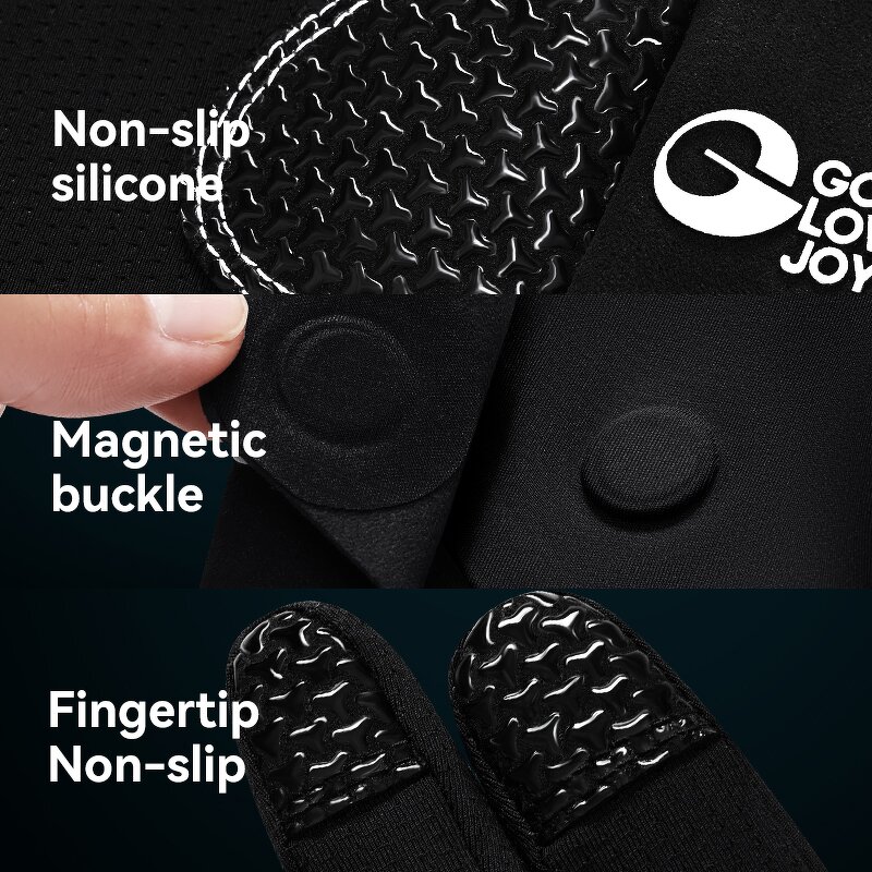 Cue Gloves Manufacturer - OEM Men Magnetic Fingerless Billiard