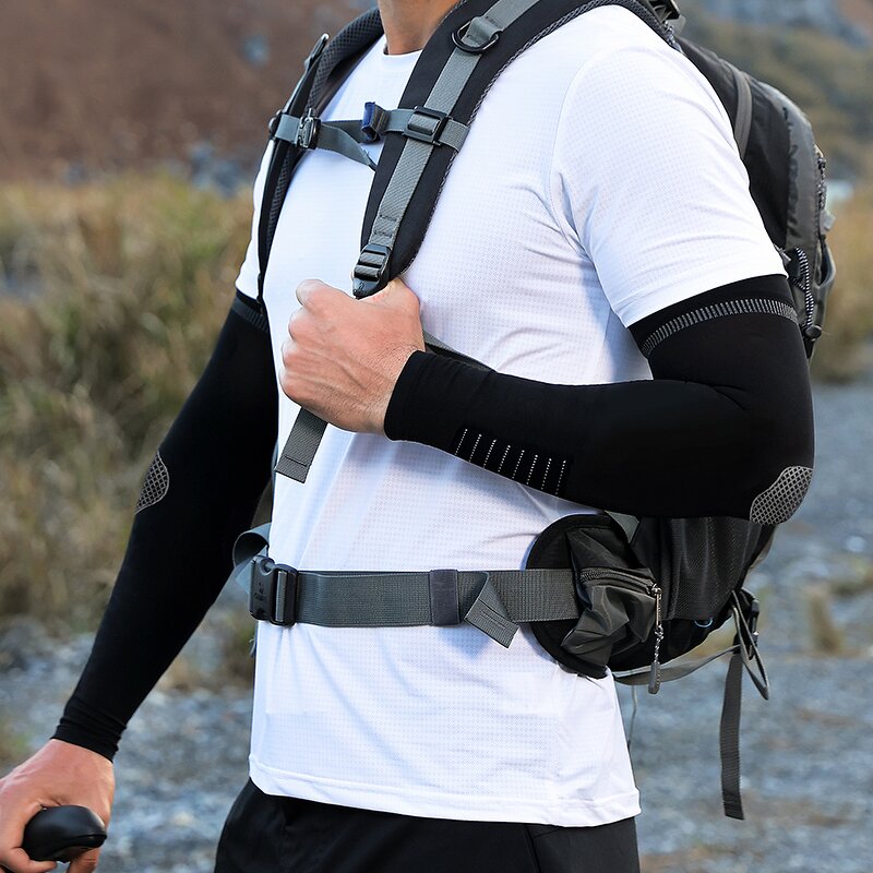 Arm Guard Factory - OEM Summer Ice Silk Sunshade Sports Sleeve