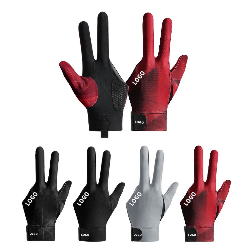 Cue Gloves Supplier - OEM Custom Left Hand Pro Pool Accessories