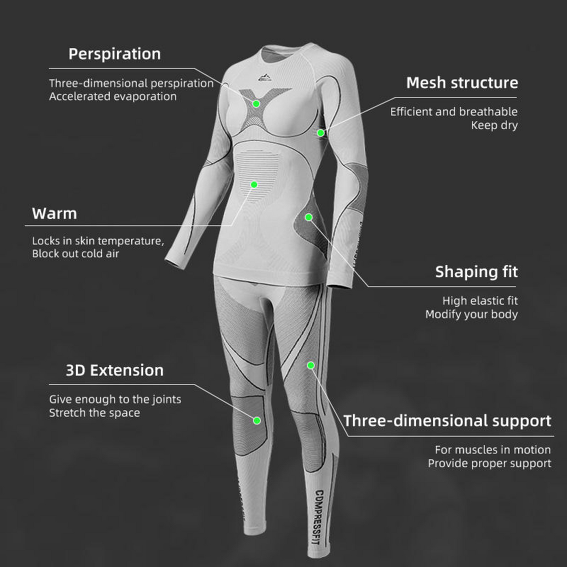 Thermal Underwear Supplier - OEM Tactical Outdoor Seamless Compression