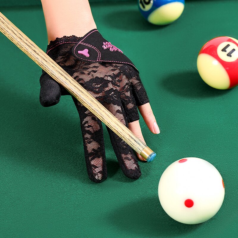 Billiard Gloves Supplier - OEM Women Magnetic Fingerless Snooker