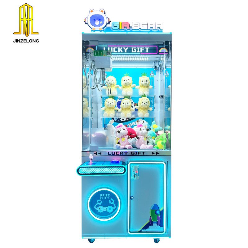 Claw Machine Factory - Fully Transparent Teddy Bear Plush Toy