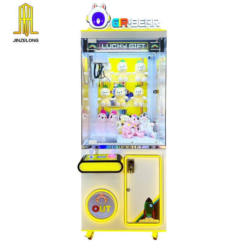 Claw Machine Factory - Fully Transparent Teddy Bear Plush Toy