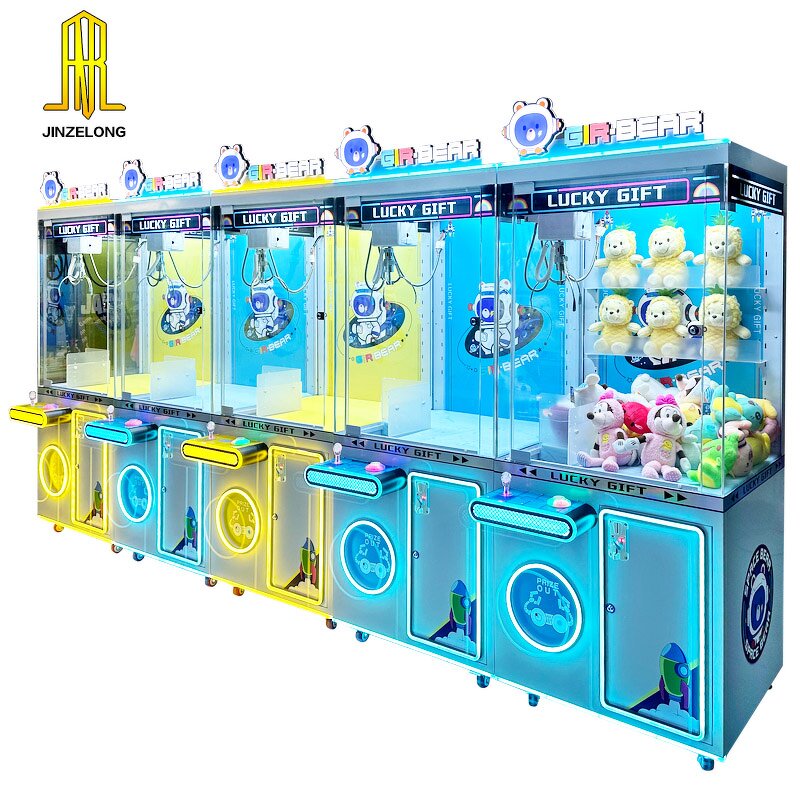 Claw Machine Factory - Fully Transparent Teddy Bear Plush Toy