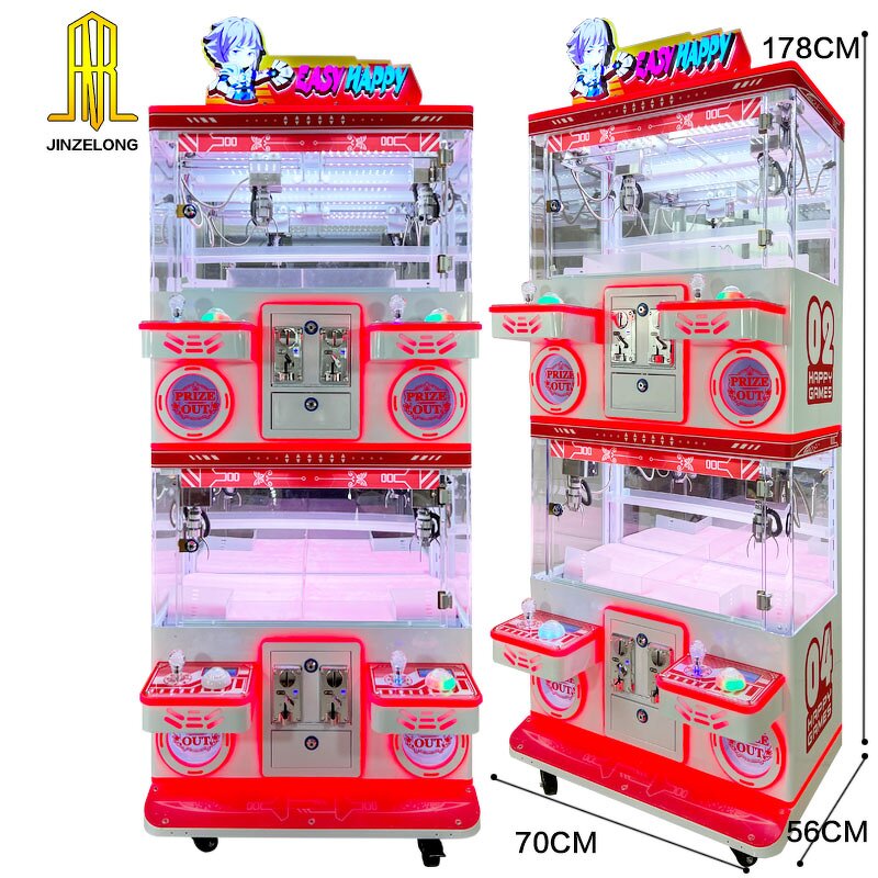 Claw Crane Machine Manufacturer - 4 Players Wholesale Mini Coin Operated