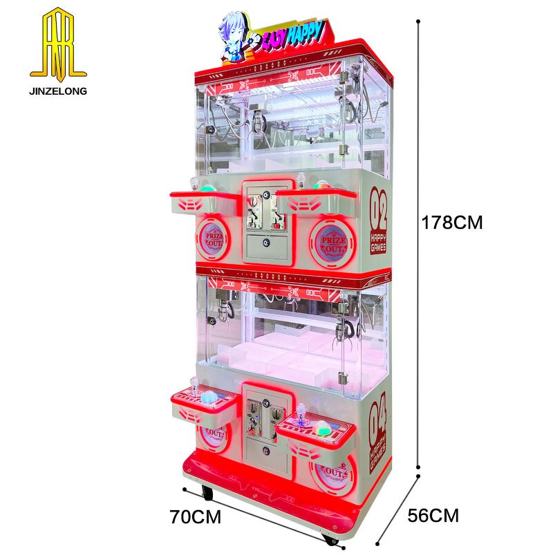 Claw Crane Machine Manufacturer - 4 Players Wholesale Mini Coin Operated