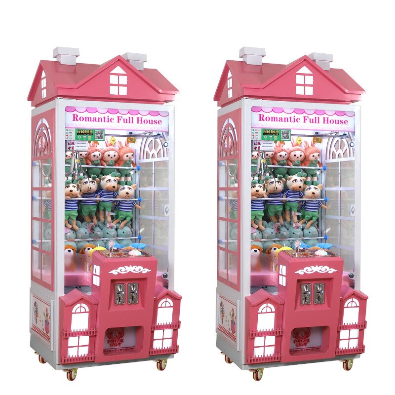 Claw Machine Manufacturer - Custom Steel Frame 12 Volt Transparent Prize