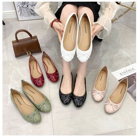 Women's Flat Shoes Supplier - OEM Spring Autumn Soft Sole Mom's Shoes
