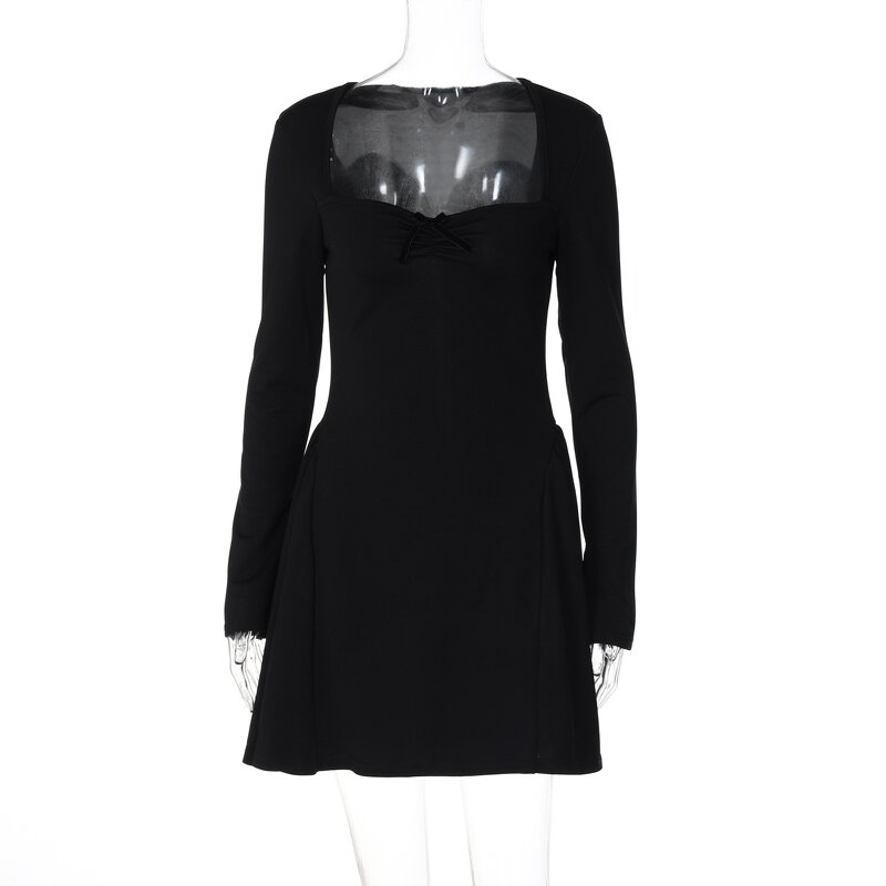 Princess Dress Supplier - OEM Spring Tube Top Slim Long Sleeve Dress