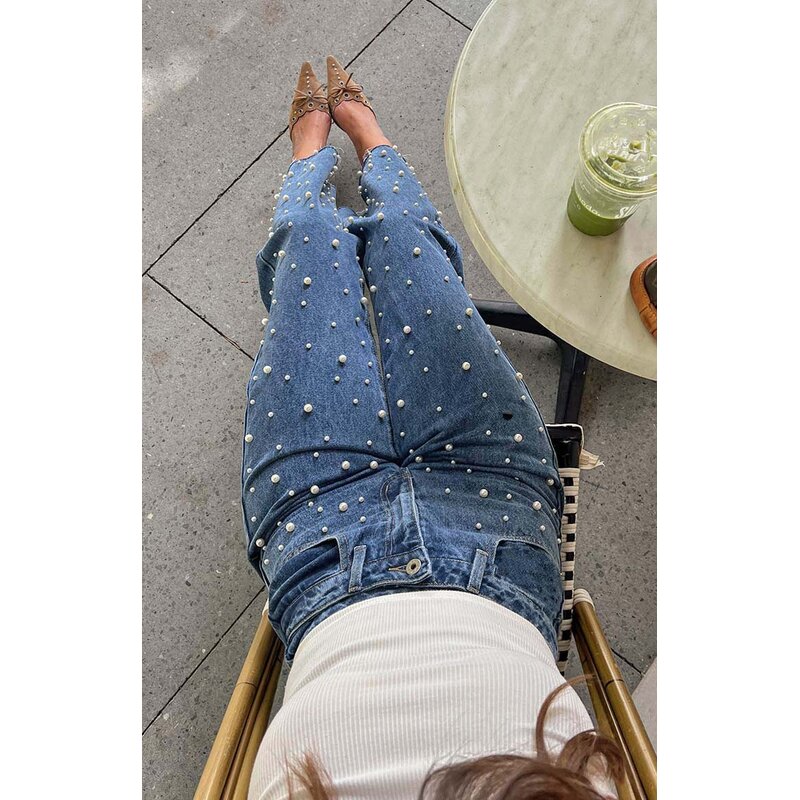 Ripped Jeans Manufacturer - OEM Skinny High Waist Brazilian Denim