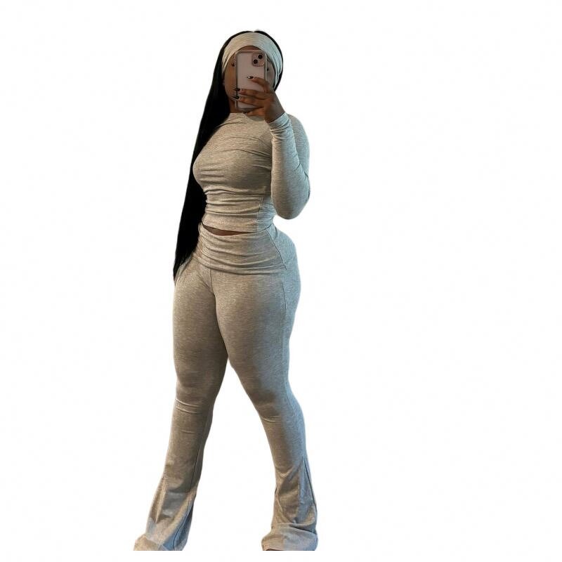 Sportswear Set Factory - OEM Long Sleeve High Waist 2025 Fall Set