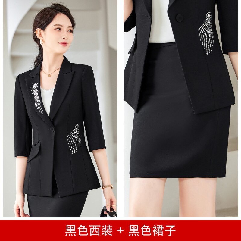 Pants Set Manufacturer - OEM Summer Formal Two Piece Office Uniform