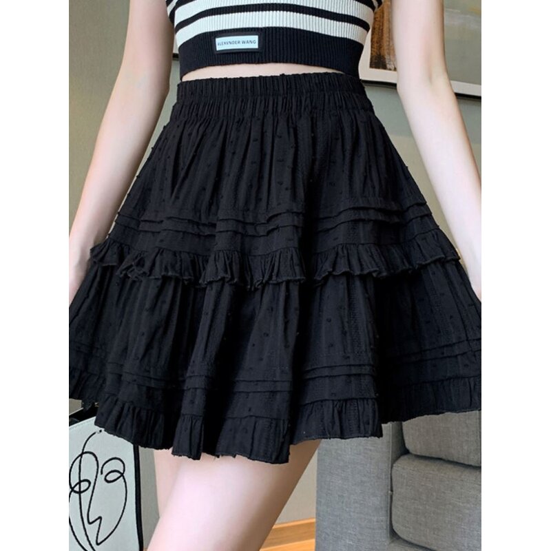 Satin Skirt Factory - OEM Elegant Short High Waist Silk Skirt