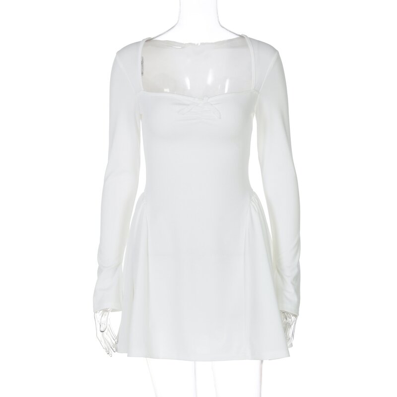 Princess Dress Supplier - OEM Spring Tube Top Slim Long Sleeve Dress