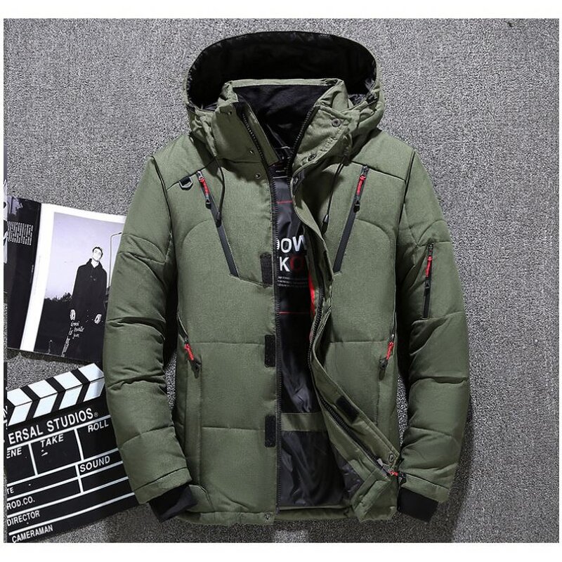 Leather Jacket Factory - OEM Men's Standing Collar Slim PU Jacket