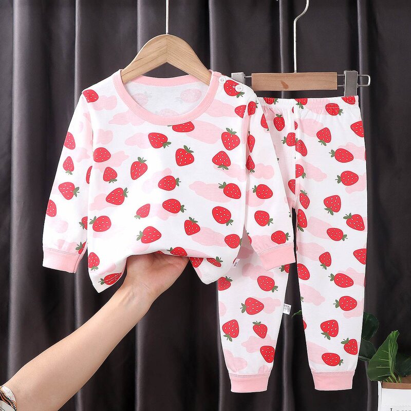 Kids Clothing Set Manufacturer - OEM Solid Tops Denim Trousers 3Pcs Set