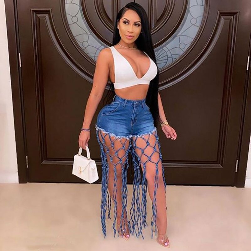 Denim Shorts Factory - OEM 2025 Women's Knotted Casual Shorts