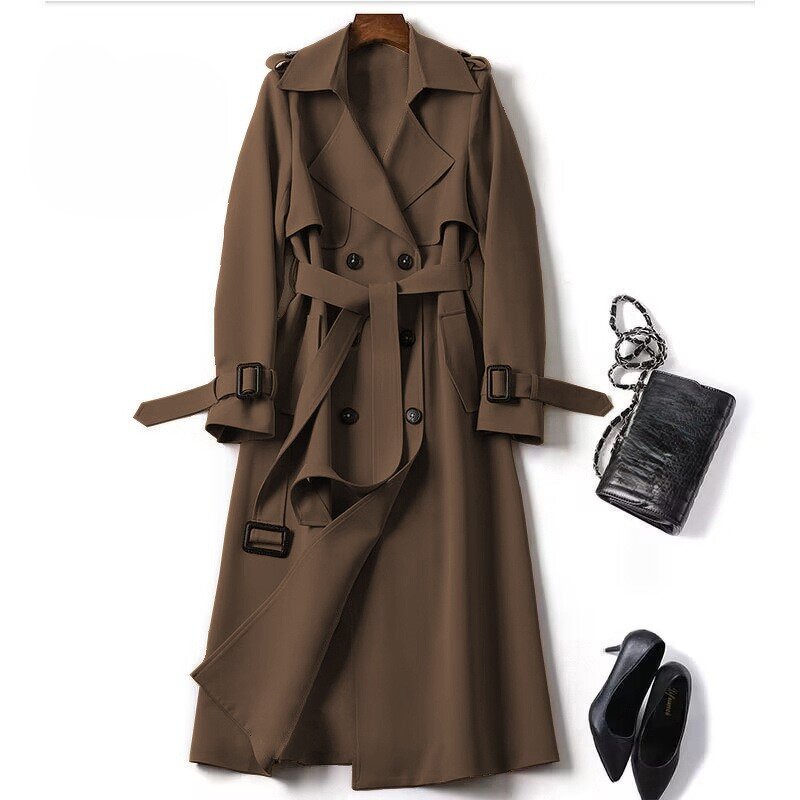 Windbreaker Manufacturer - OEM Korean Style Mid-Length Over-the-Knee Coat