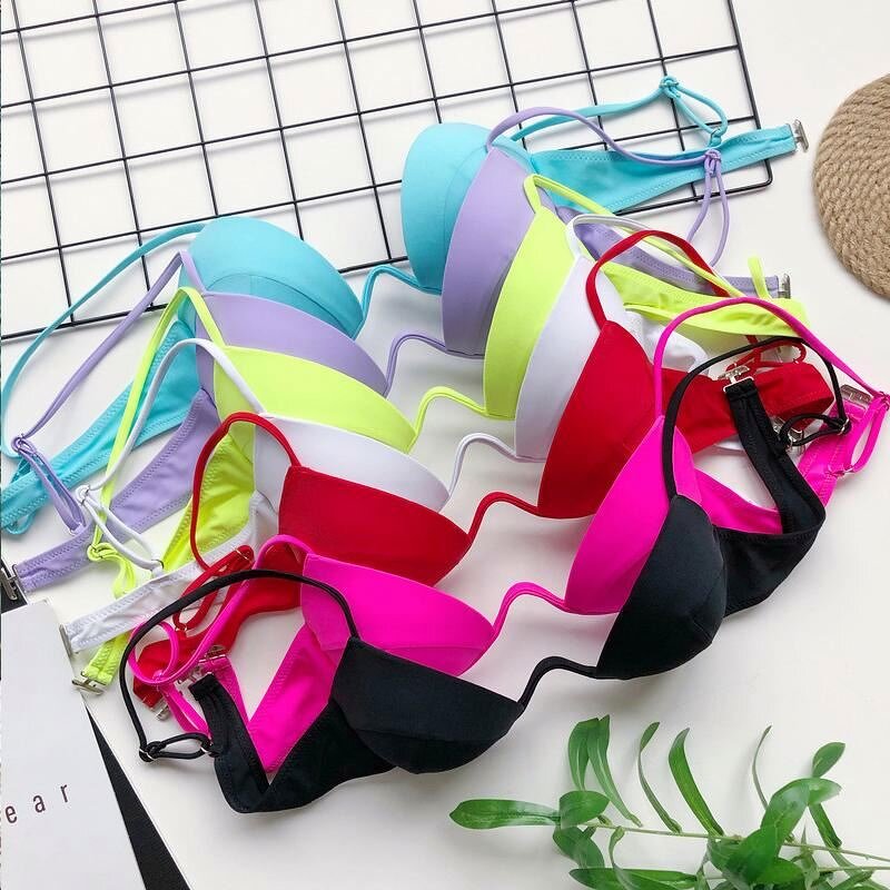 Bikini Manufacturer - OEM Sunflower Printed Push up Bikini Set