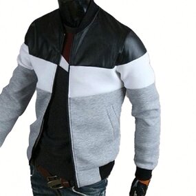 Cotton Jacket Supplier - OEM Comfortable Stand Collar Loose Jacket