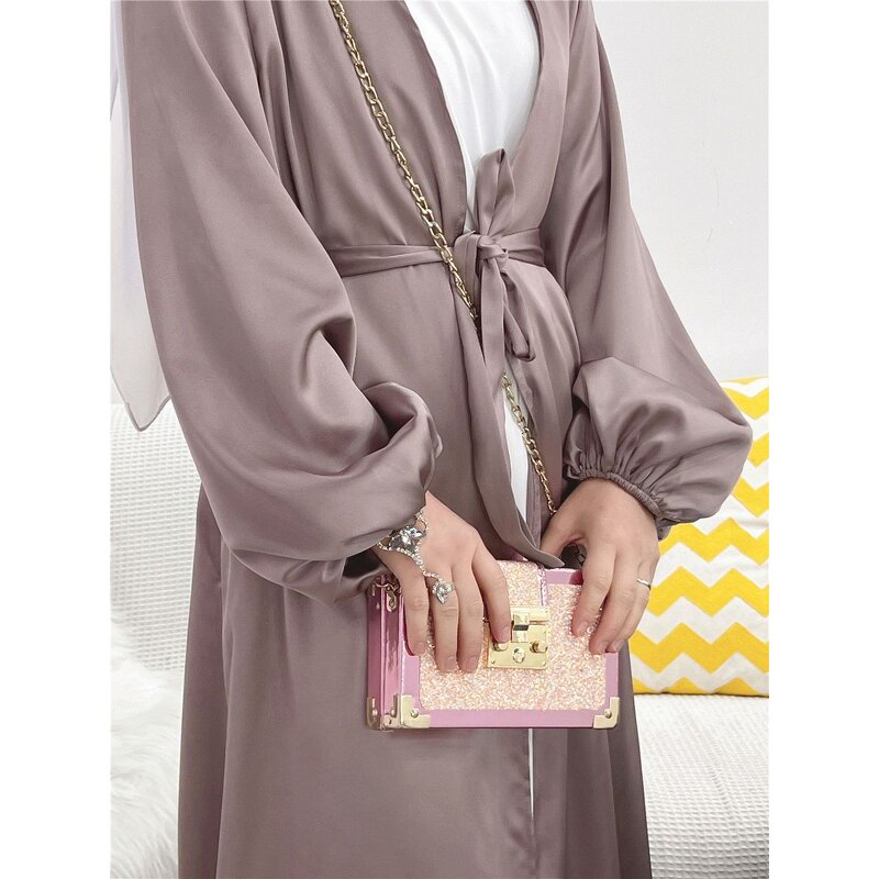 Cardigan Dress Supplier - OEM Puff Sleeve Colorful Elegant Summer Dress