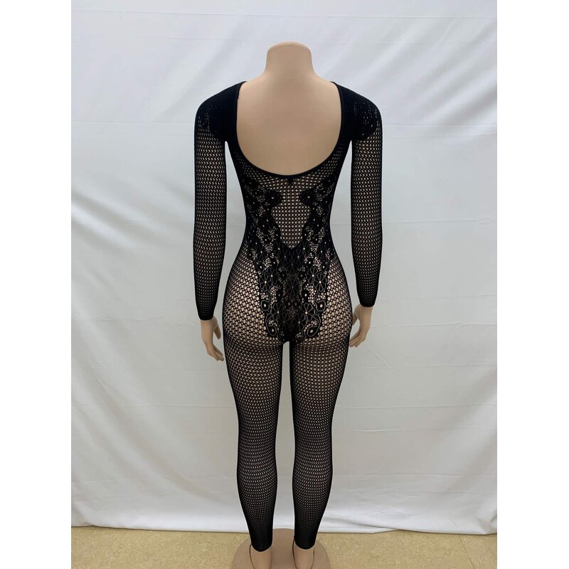 Romper Jumpsuit Supplier - OEM V Neck Leopard Print Short Sleeve