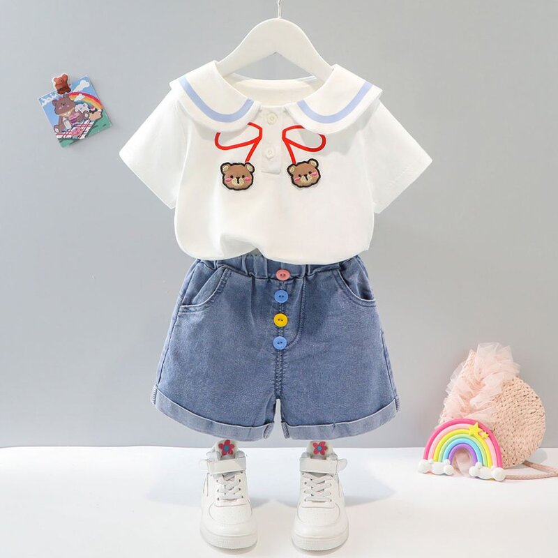 Kids Clothing Factory - OEM Wholesale Cotton T-Shirt Shorts Set