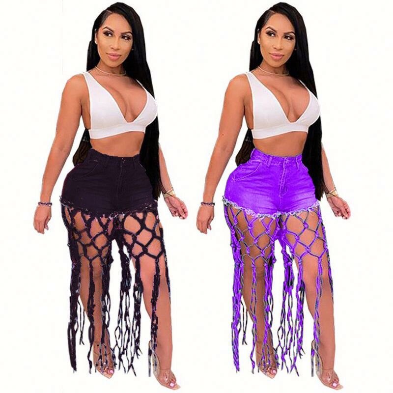 Denim Shorts Factory - OEM 2025 Women's Knotted Casual Shorts