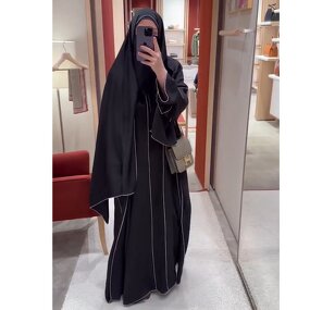 Islamic Clothing Manufacturer - OEM Eid Dubai Crepe Two Piece Set