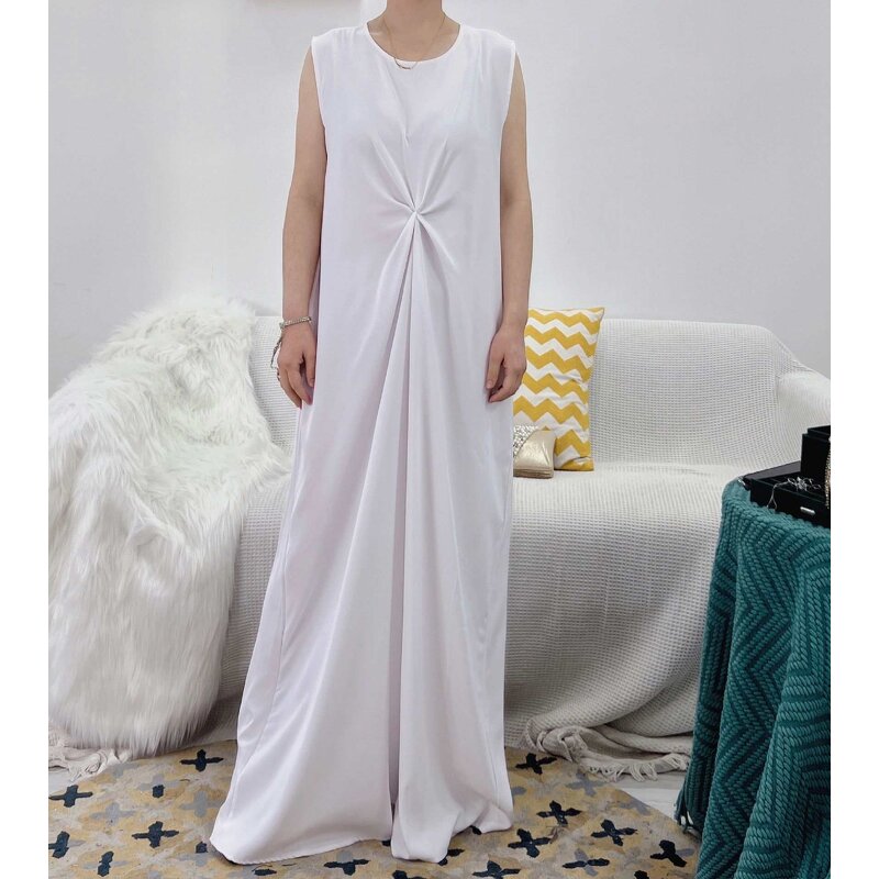 Cardigan Dress Supplier - OEM Puff Sleeve Colorful Elegant Summer Dress