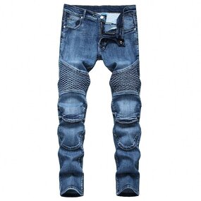 Men's Jeans Supplier - OEM Winter Padded Composite Warm Jeans
