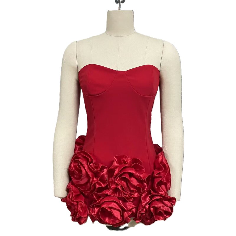 Evening Dress Supplier - OEM Elegant Lace Sequin Ball Princess Dress