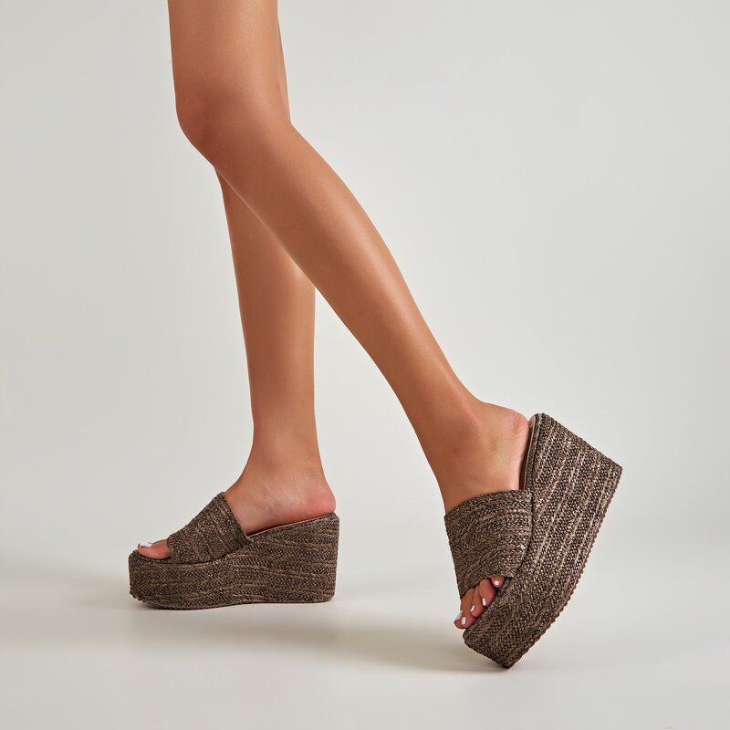 Women's Sandals Supplier - OEM Beach Rubber PVC Platform Slides