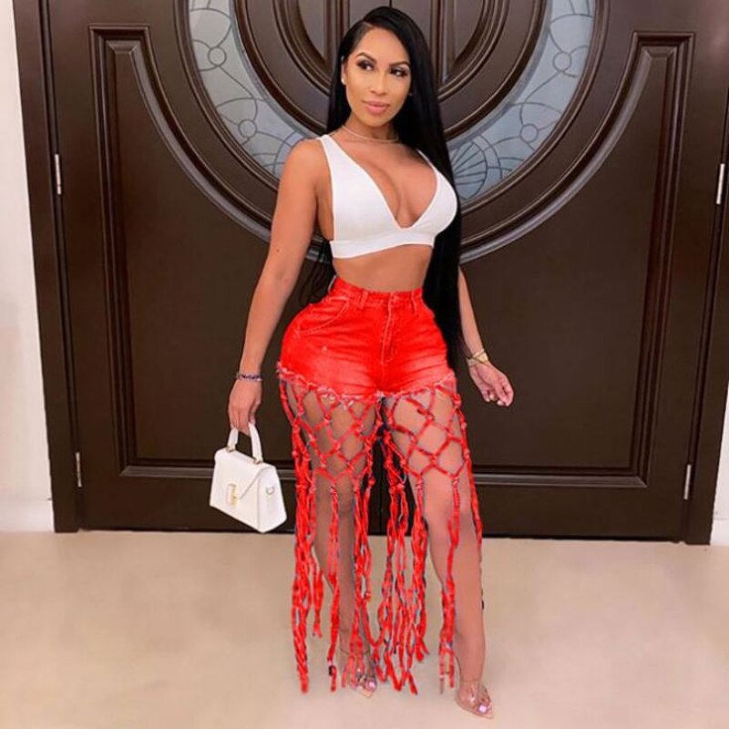 Denim Shorts Factory - OEM 2025 Women's Knotted Casual Shorts