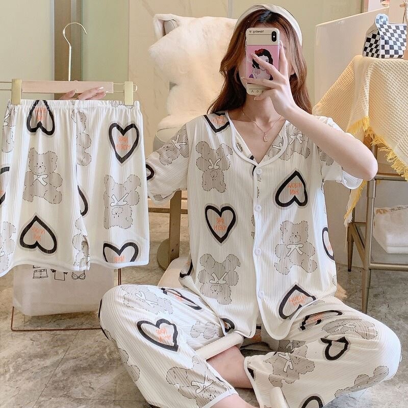 Pajamas Set Manufacturer - OEM Spring Autumn Loose Casual Home Wear