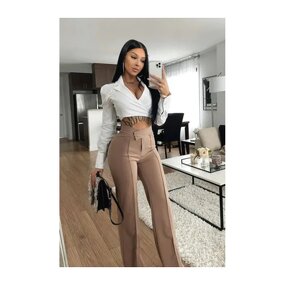 Leather Pants Supplier - OEM High-Waist Elastic Hip Leggings